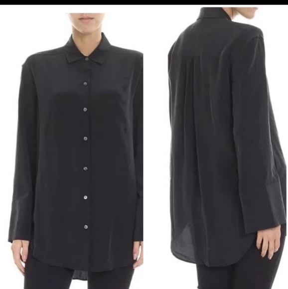 Equipment Femme coco silk button down S - Picture 2 of 5